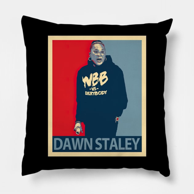 Dawn Staley Hall of Fame Pillow by IainDodes