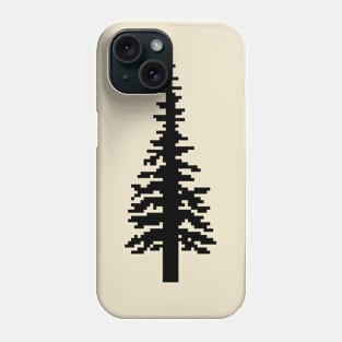 Retro Pixel Tree Phone Case