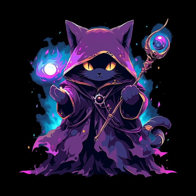 wizard cat by lets find pirate