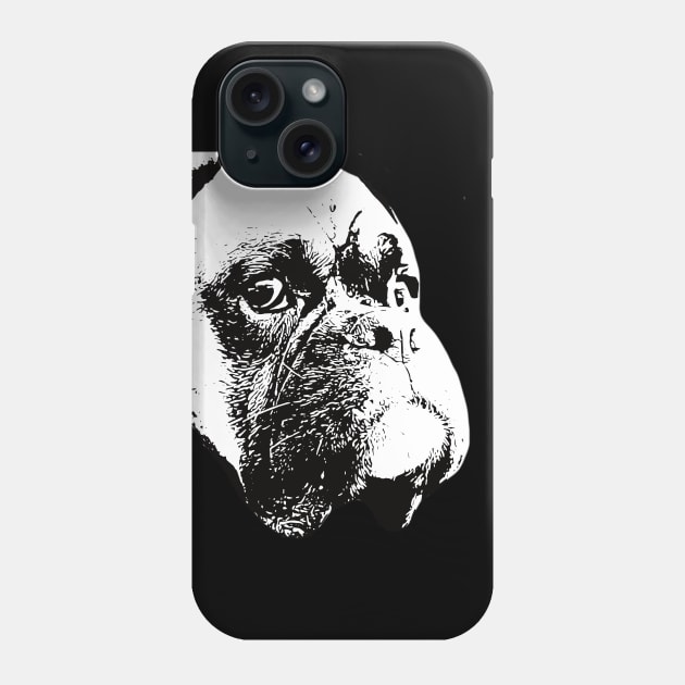 Boxer Dog - Boxer Christmas Gifts Phone Case by DoggyStyles