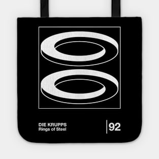 Die Krupps / Minimalist Graphic Fan Artwork Design Tote