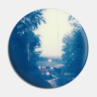 House on a Hill Polaroid Pin