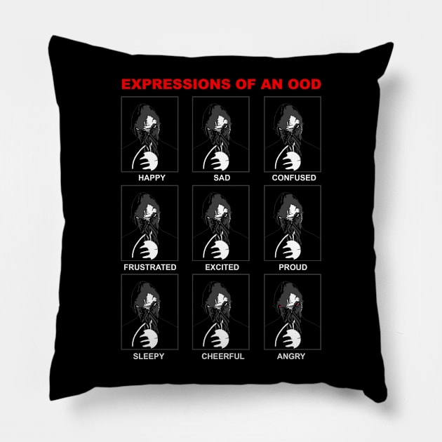 Expressions of an Ood Pillow by B4DW0LF