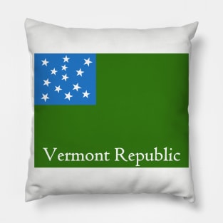 Vermont Republic Flag Pillow