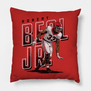 Robert Beal Jr. College Design Pillow