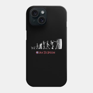 Cura Te Ipsum: Evolution (DARK) T-Shirt Phone Case