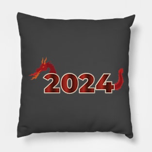 2024 Year of the Dragon Pillow