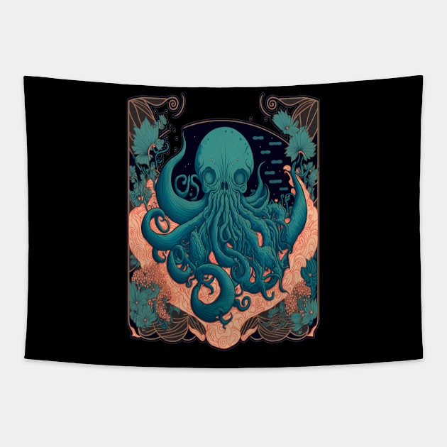 In The Dark He Sleeps.. Tapestry by CarolIrvine