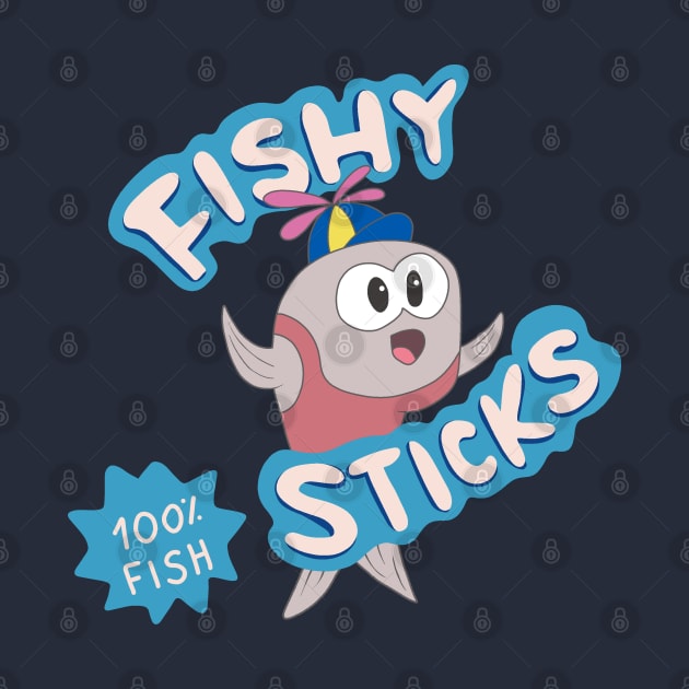 Fishy Sticks - We Bare Bears by valentinahramov