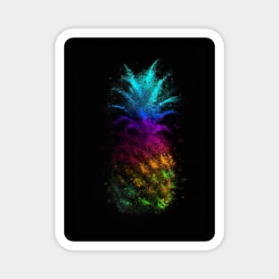 Rainbow Pineapple Magnet