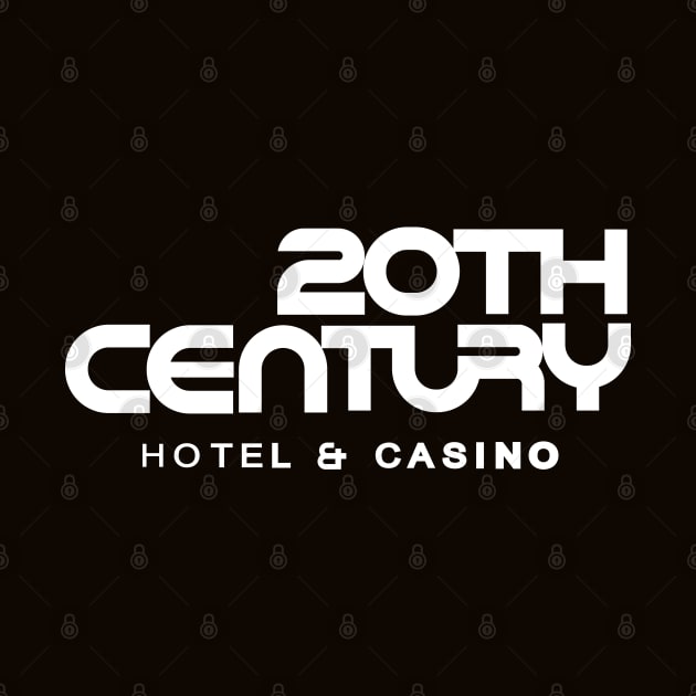 Retro Vintage the 20th Century Hotel and Casino by StudioPM71