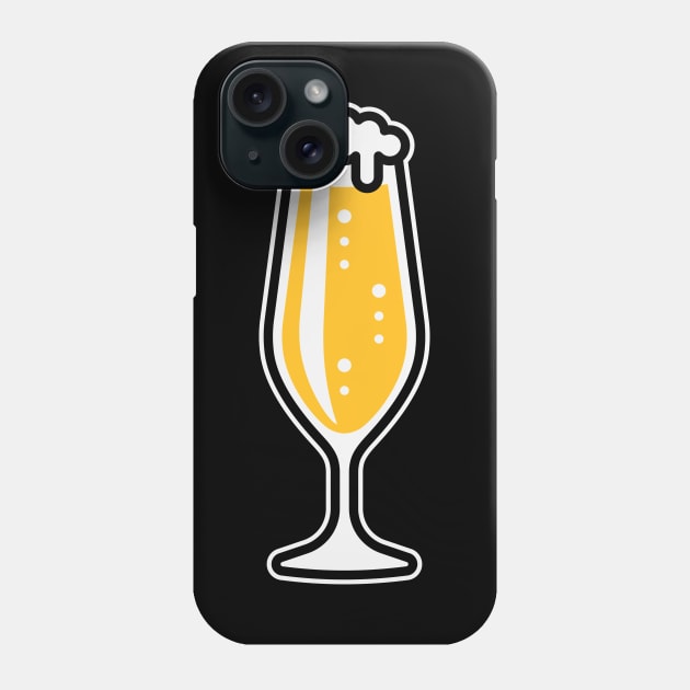 Pilsner Glass Slim (Beer Drinker / Pils / 3C) Phone Case by MrFaulbaum