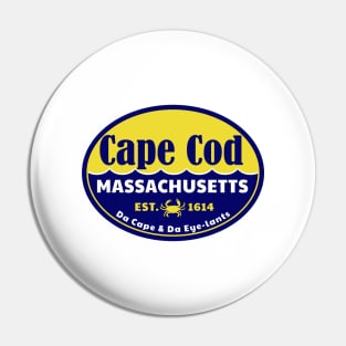 Cape Code Massachusetts Chatham Provincetown Barnstable Pin