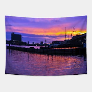 Morning Sound of Amsterdam Tapestry