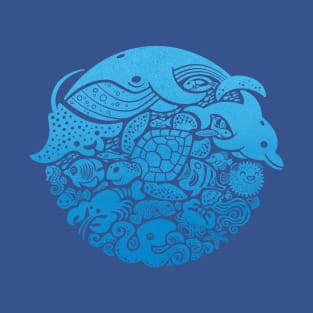 Aquatic Blues T-Shirt