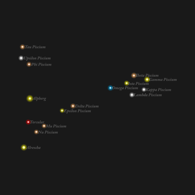 Constellation Pisces by GloopTrekker