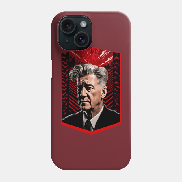 David Lynch Phone Case by pandas doing stuff