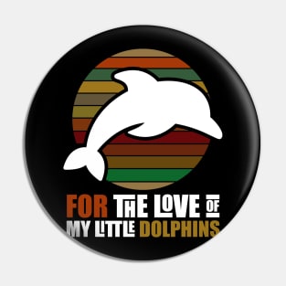 Vintage dolphin Pin