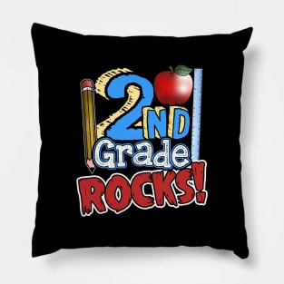2nd grade rocks Pillow