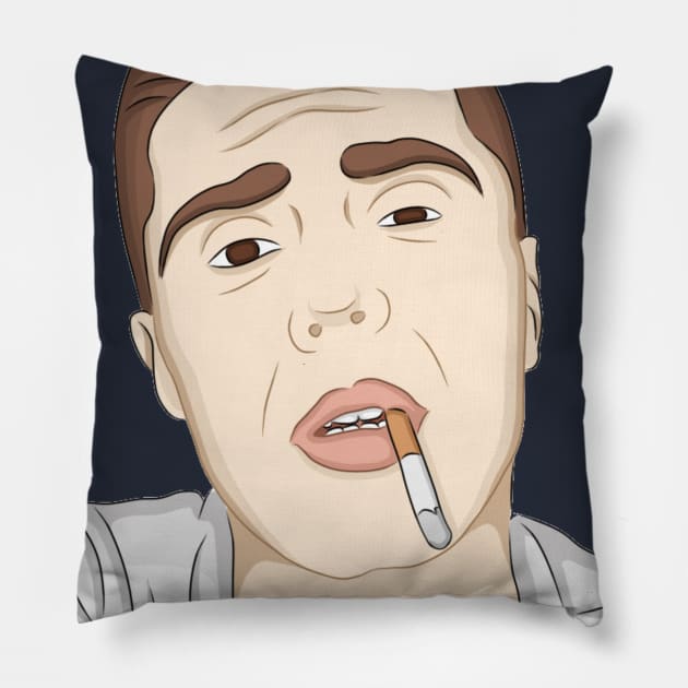 Cool guy Pillow by ULETI