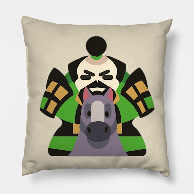 Micro Dojo - Horseman Pillow by Prometheus Game Labs