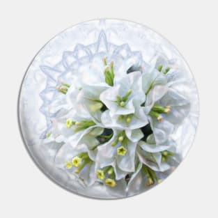 pretty bougainvillea on delicate kaleidoscope Pin