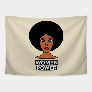 Women Power, Black power Tapestry