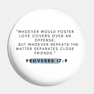 Proverbs 17 Pin