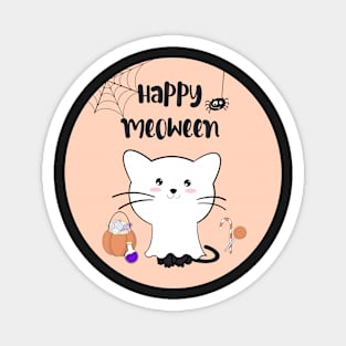 Happy Meoween Magnet