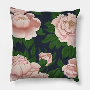 Peony flower pattern Pillow