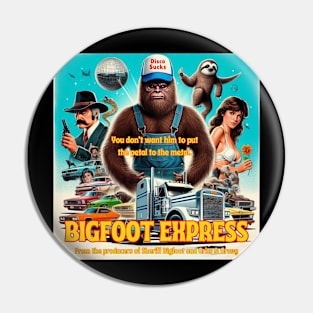 Bigfoot Express Movie Poster 1 Pin