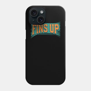 Fins Up - Miami Phone Case