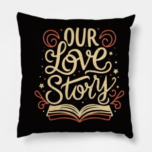 Love Story Capturing Moments Valentine's Day Pillow