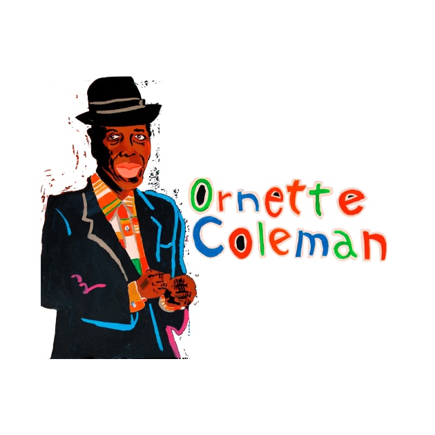 Ornette Coleman by SPINADELIC