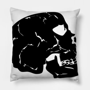 Whispers of the Soul - Enchanting Skull Pillow