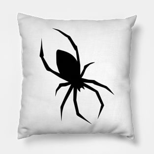 Black spider Pillow