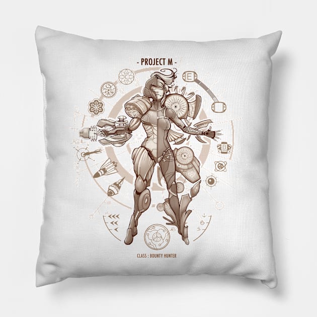 PROJECT M - Da Vinci Edition Pillow by Emilie_Boisvert