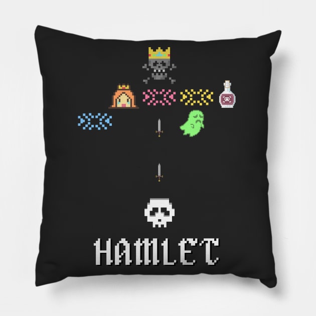 Hamlet Pillow by Javibuart