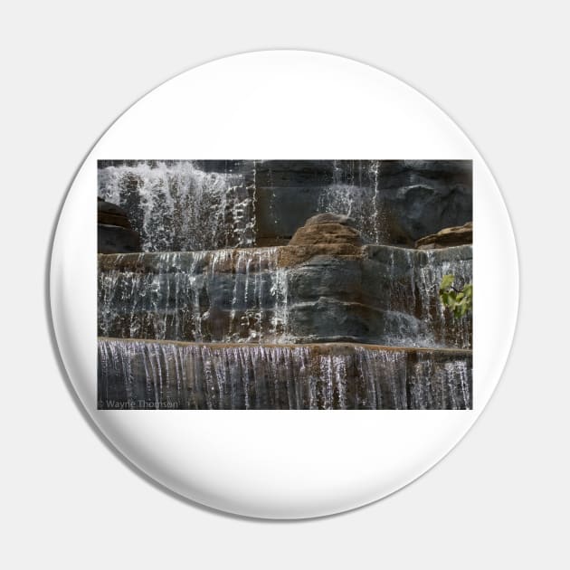 Waterfall Pin by redneckpoet