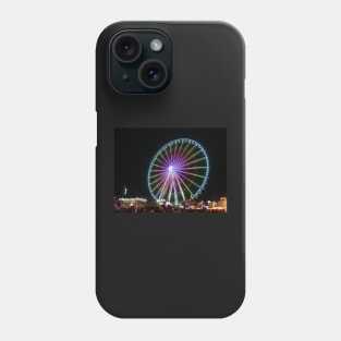 Ferris wheel at night Phone Case