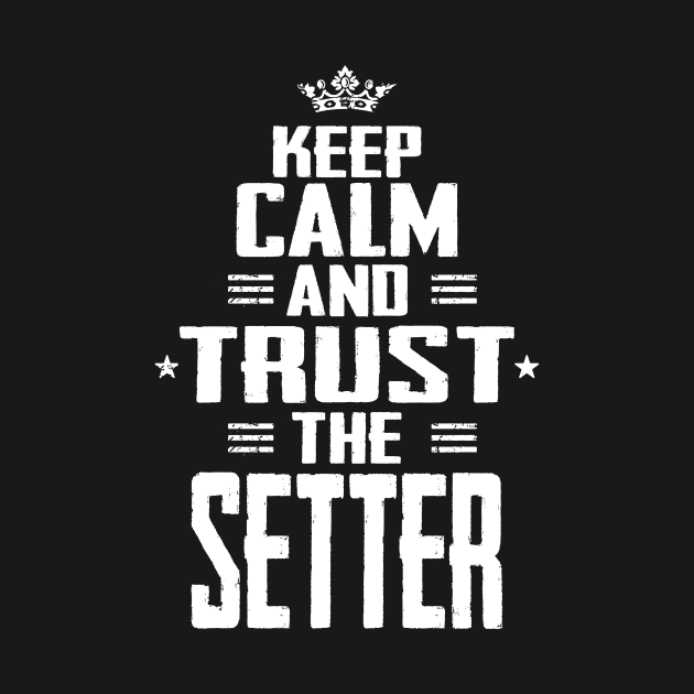 Keep Calm And Trust The Setter by SinBle