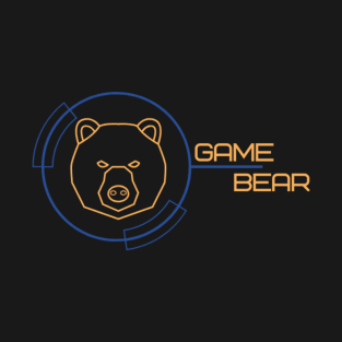 Game Bear Gaming Design T-Shirt