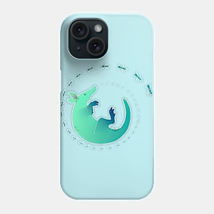 Lunch Spiral: Aardvark Phone Case