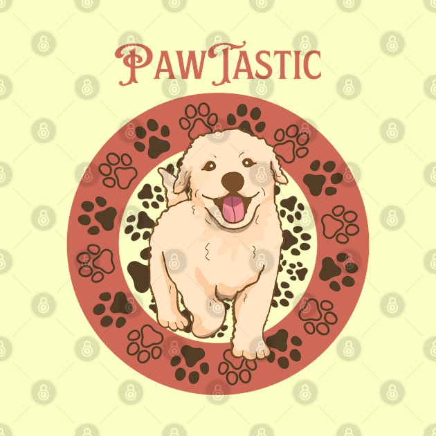 PawTastic! - Cute Puppy and Paws by FoxyChroma