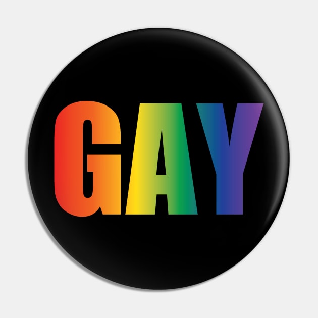 GAY Pin by bug bones