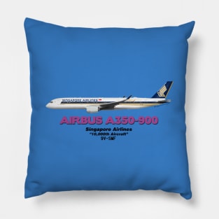 Airbus A350-900 - Singapore Airlines "10,000th Aircraft" Pillow