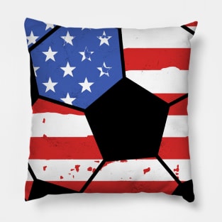 USA Soccer Design Pillow