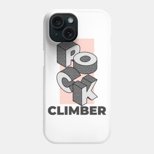 Rock Climber Pink Phone Case