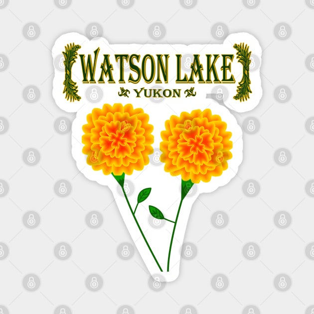 Watson Lake Magnet by MoMido