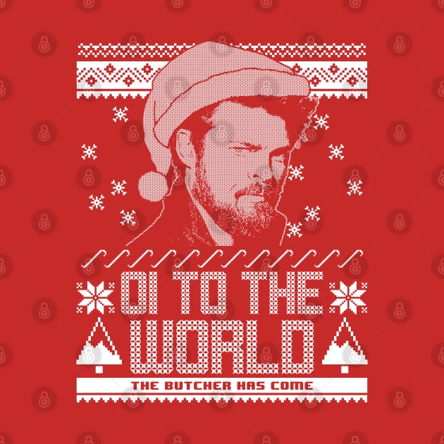 Oi To The World Funny Superhero Tv Series Ugly Christmas Sweater by BoggsNicolas